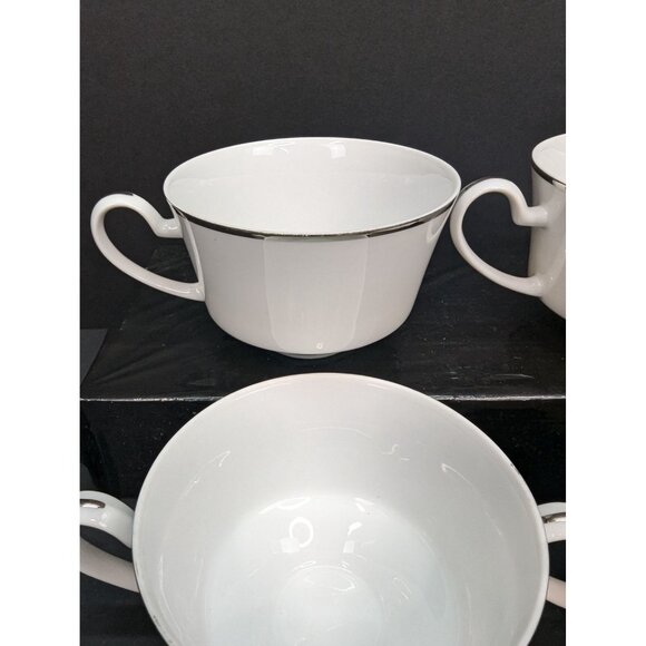 Mikasa Fine China Porcelain Westminster 5832 Replacement Footed Teacup Set of 4 - Picture 6 of 11